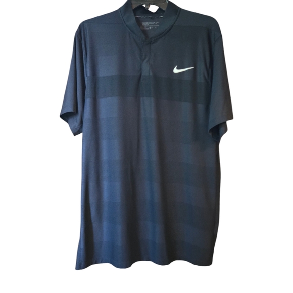 NWOT Men's Black Nike Golf Modern Fit Dri-Fit Golf Shortsleeve Shirt Size XL - Picture 1 of 4